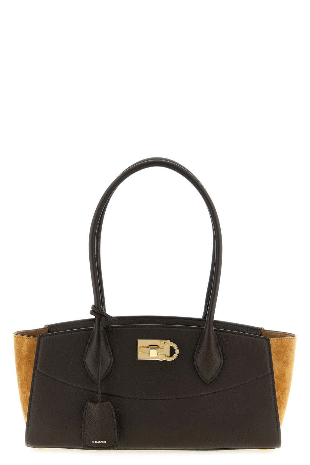 New Ferragamo Studio Soft East-West (M) Shoulder Bag