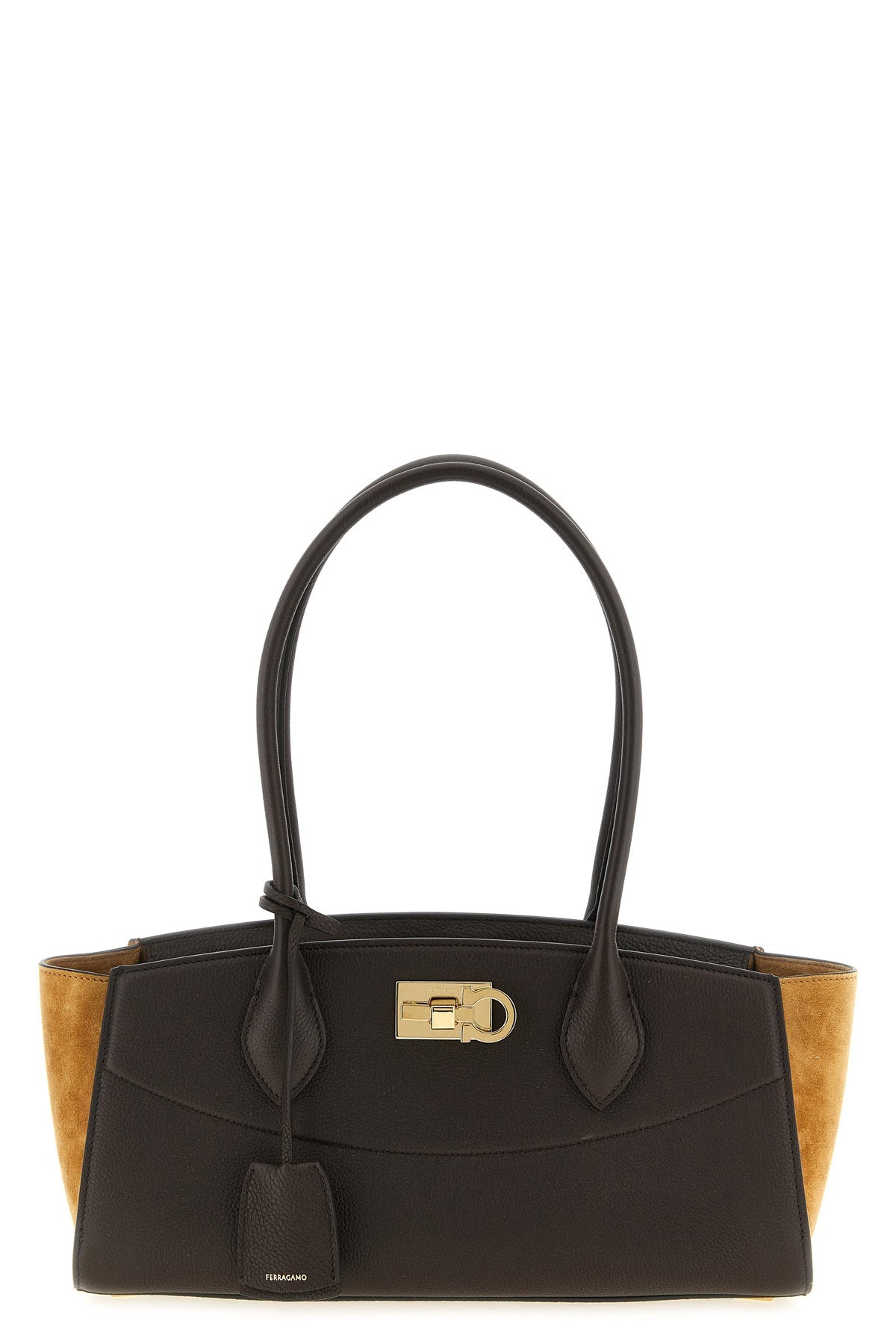 New Ferragamo Studio Soft East-West (M) Shoulder Bag