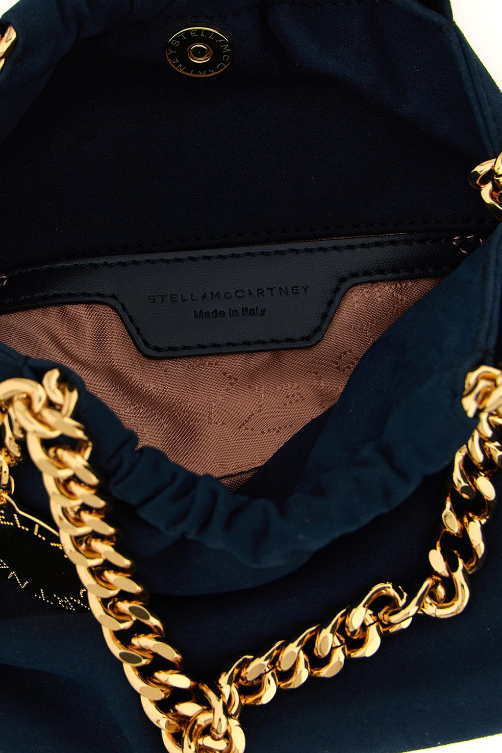 Stella McCartney Crossbody Bag with Gold-Tone Chain Detail