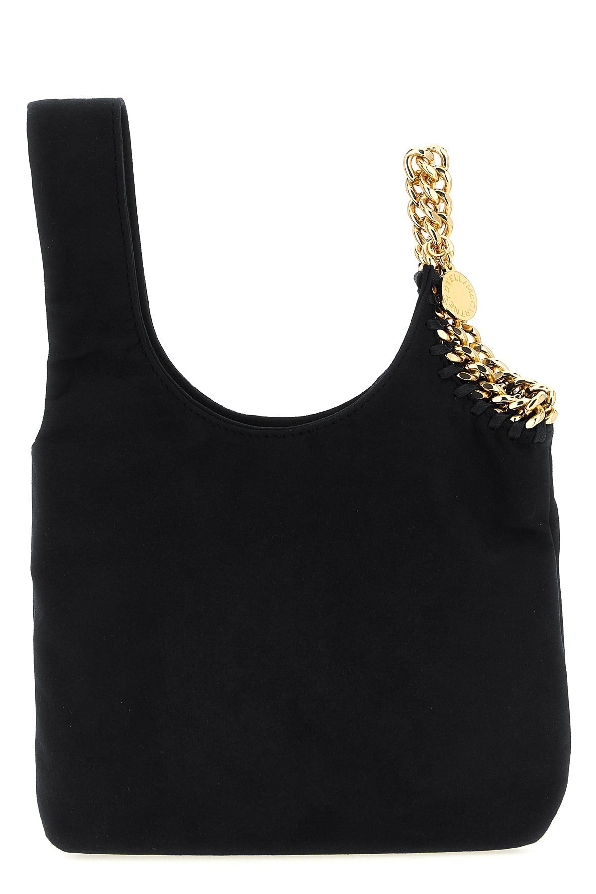 'Wristlet' suede handbag