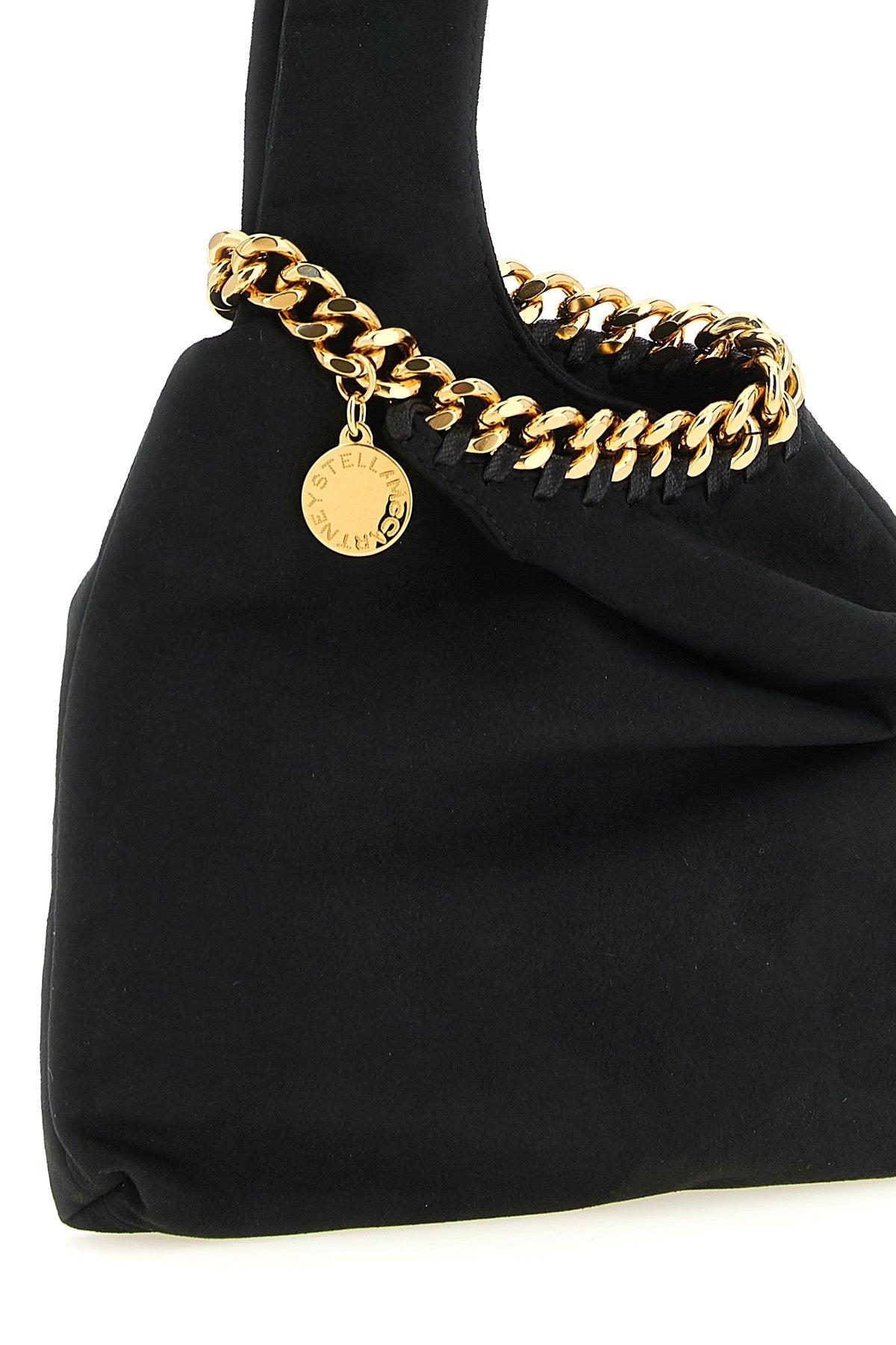 'Wristlet' suede handbag