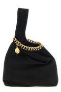 'Wristlet' suede handbag