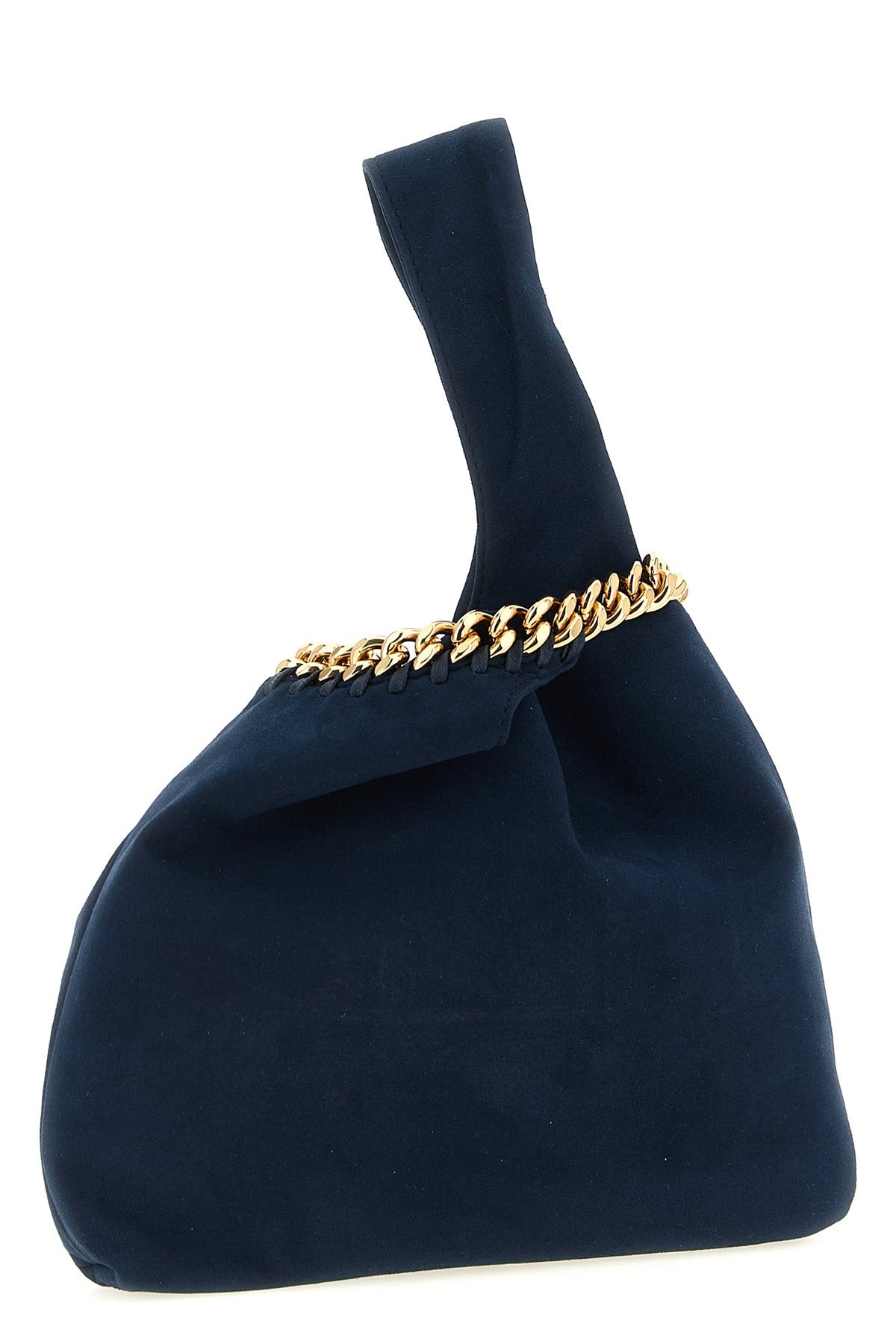 Stella McCartney Falabella Wristlet Bag with Diamond-Cut Chain