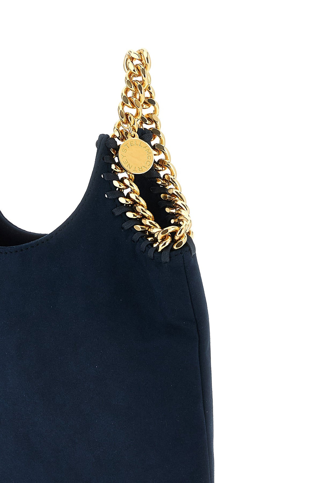 Stella McCartney Falabella Wristlet Bag with Diamond-Cut Chain
