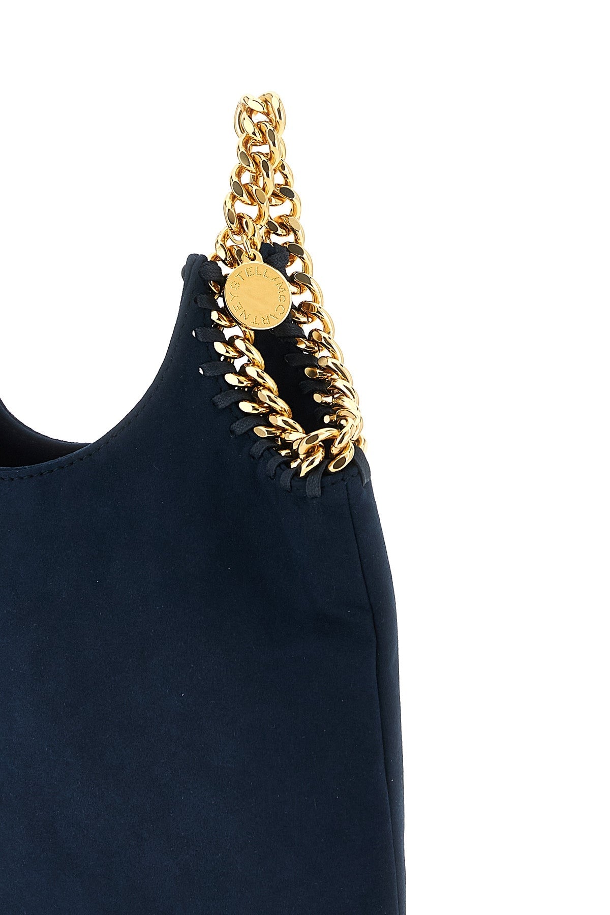 Stella McCartney Falabella Wristlet Bag with Diamond-Cut Chain