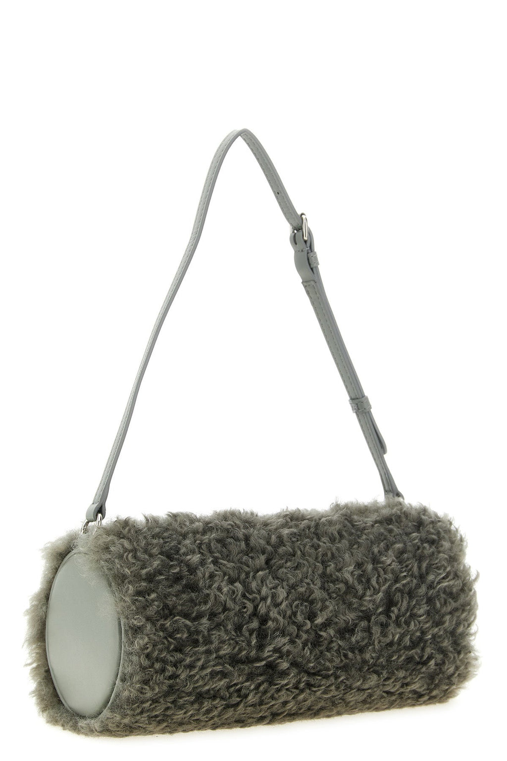 Faux Shearling Pouch