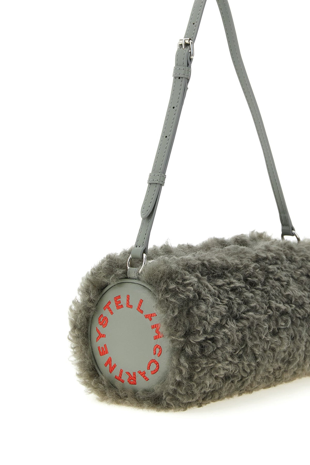 Faux Shearling Pouch