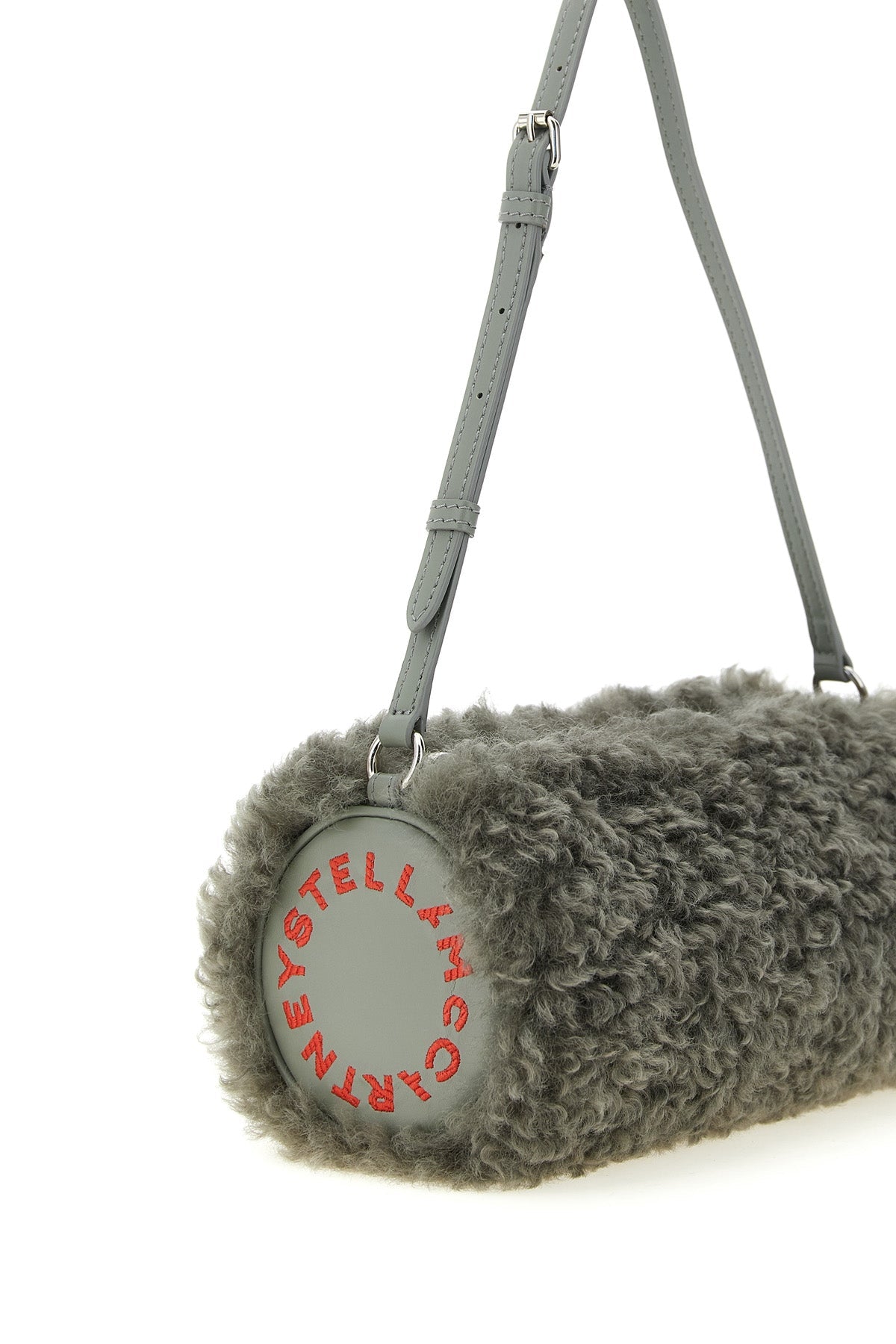Faux Shearling Pouch