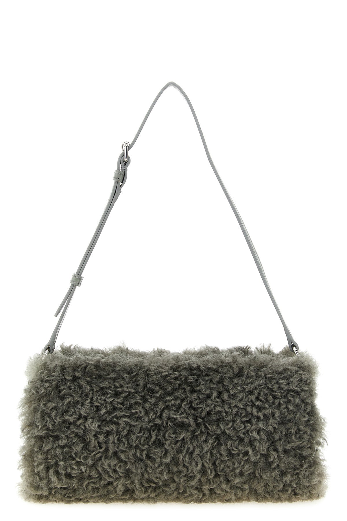 Faux Shearling Pouch