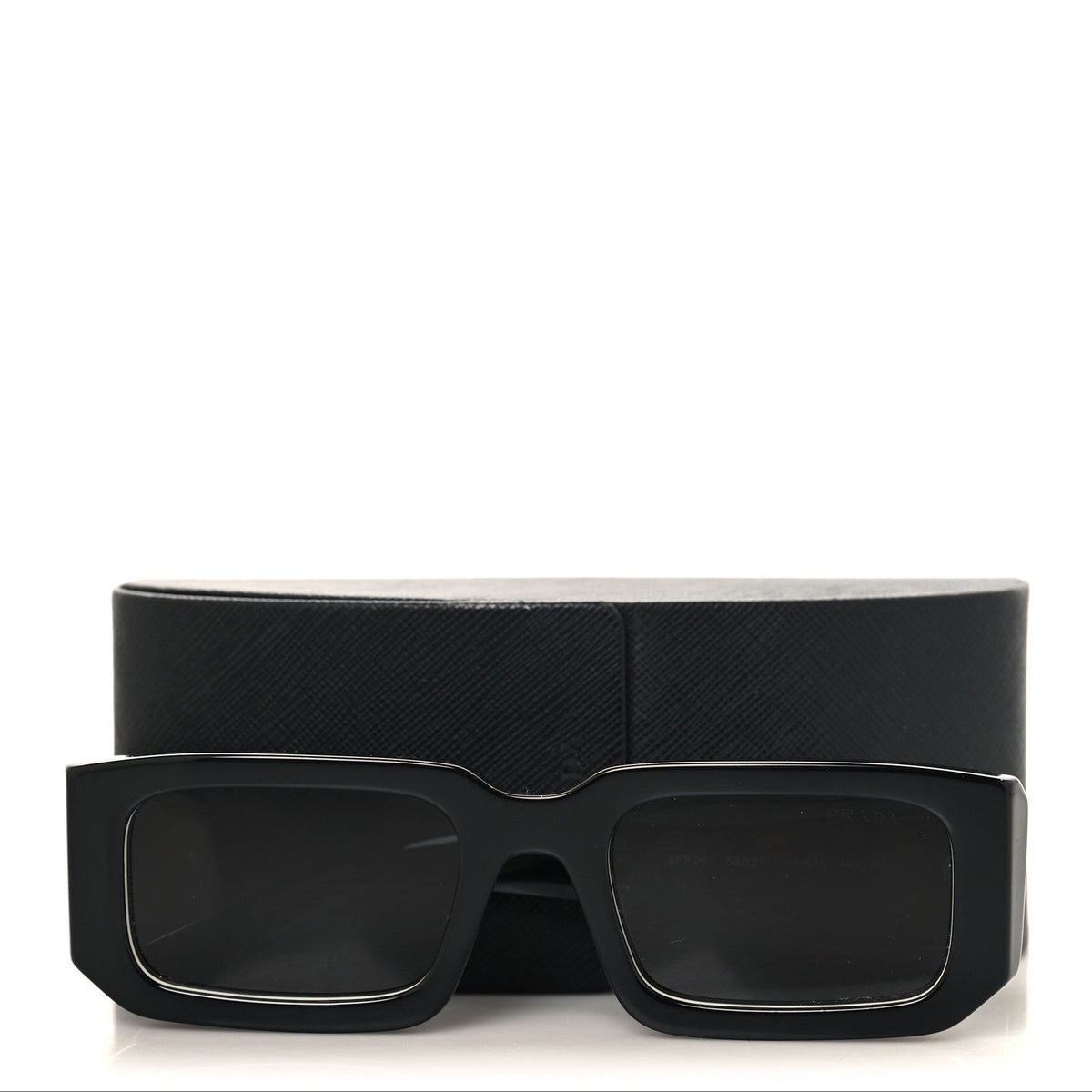Acetate Symbole Sunglasses SPR 06Y Black