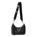 Nappa Soft Padded Re-Edition 2005 Shoulder Bag Black