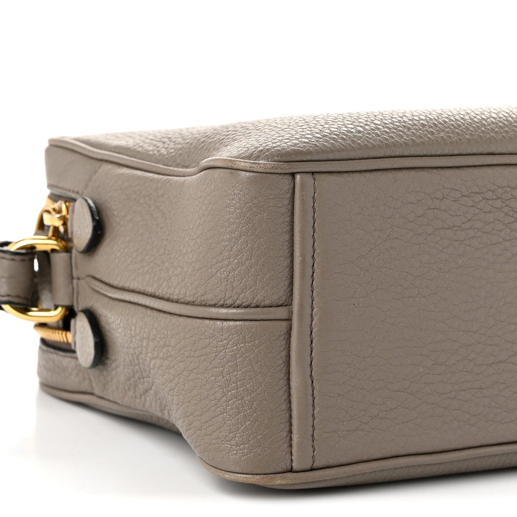 Vitello Phenix Camera Bag Argilla
