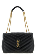 Saint Laurent Shoulder Bag with Chevron Quilting
