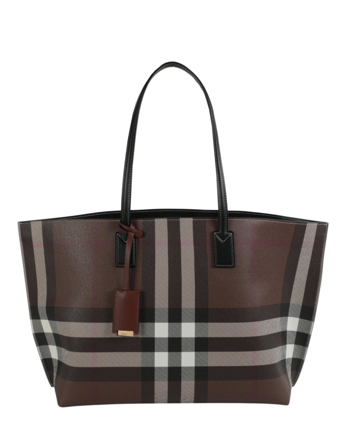 Burberry Womens Medium Check Tote