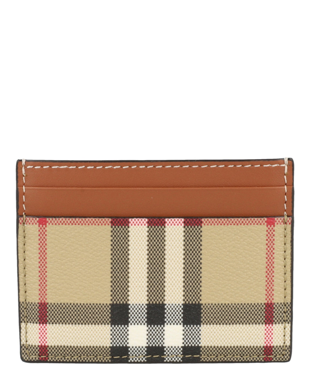 Burberry Womens Sandon Check Card Holder