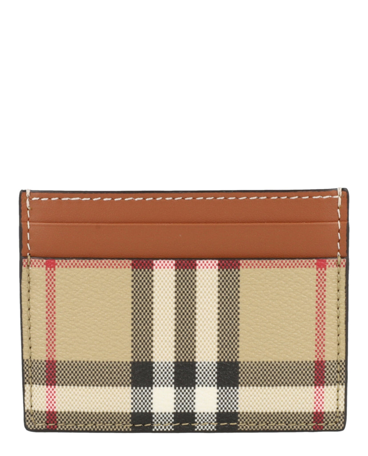 Burberry Womens Sandon Check Card Holder