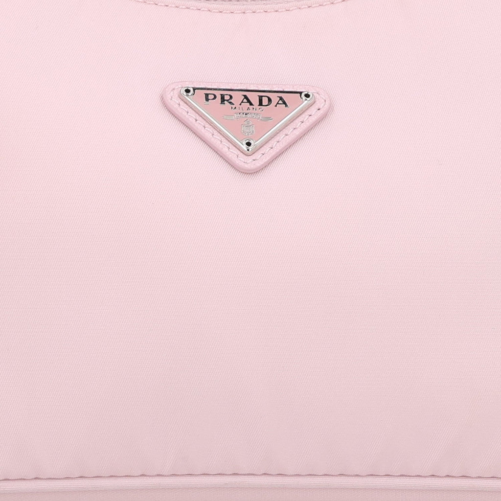 Tessuto Nylon Mini Re-Edition 2000 Bag Alabastro
