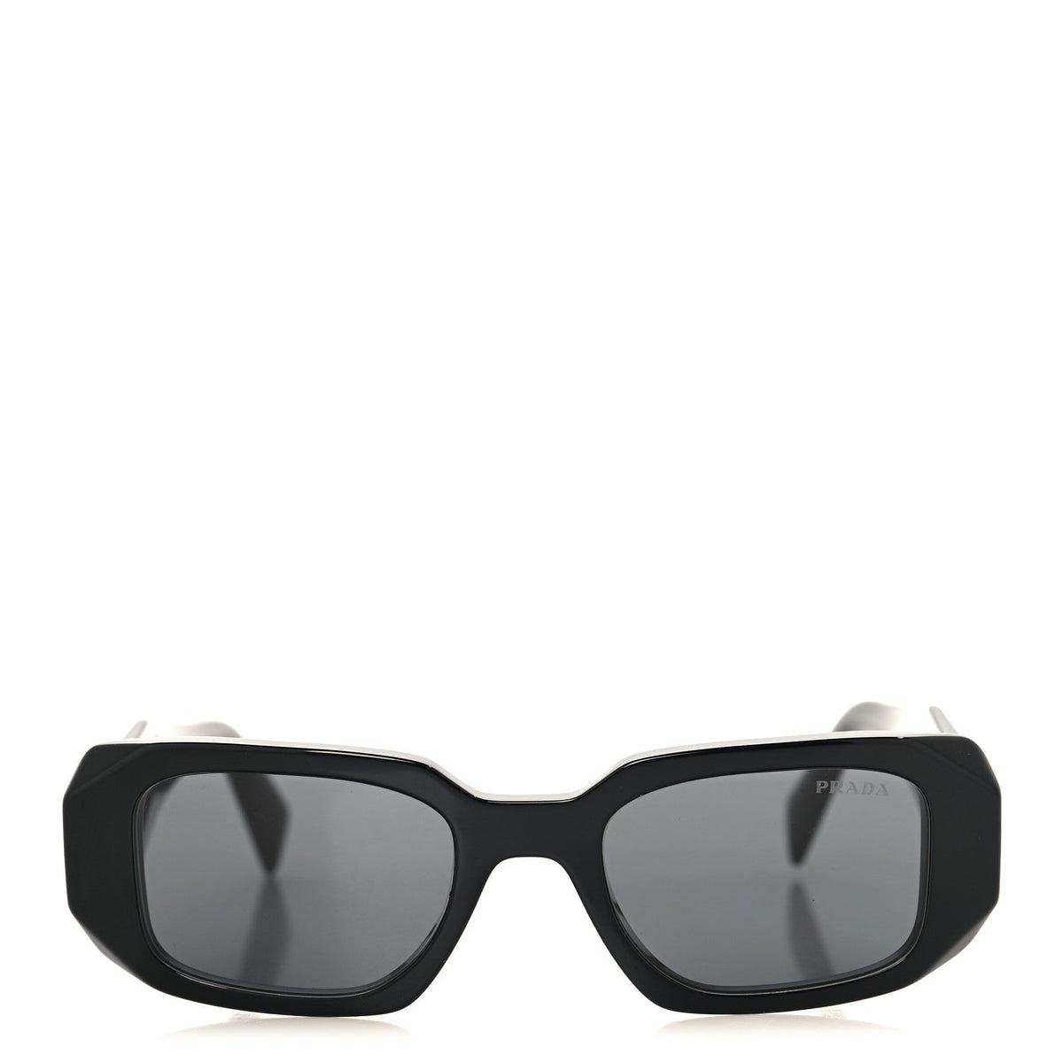 Acetate Symbole Sunglasses SPR 17W Black