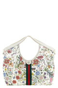 Large 'Gucci Giglio' Shopping Bag with 'Flora' Motif