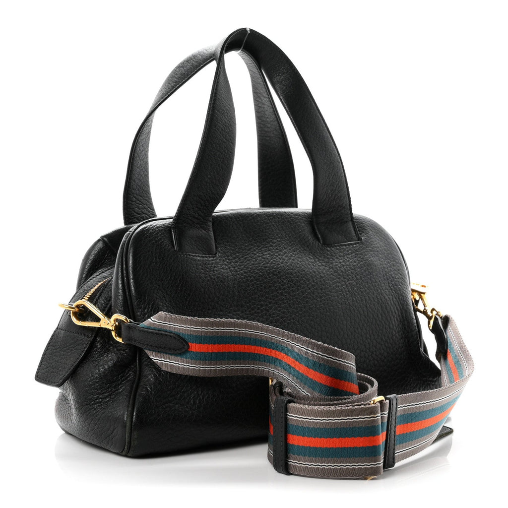 Cervo Deerskin Tote Black