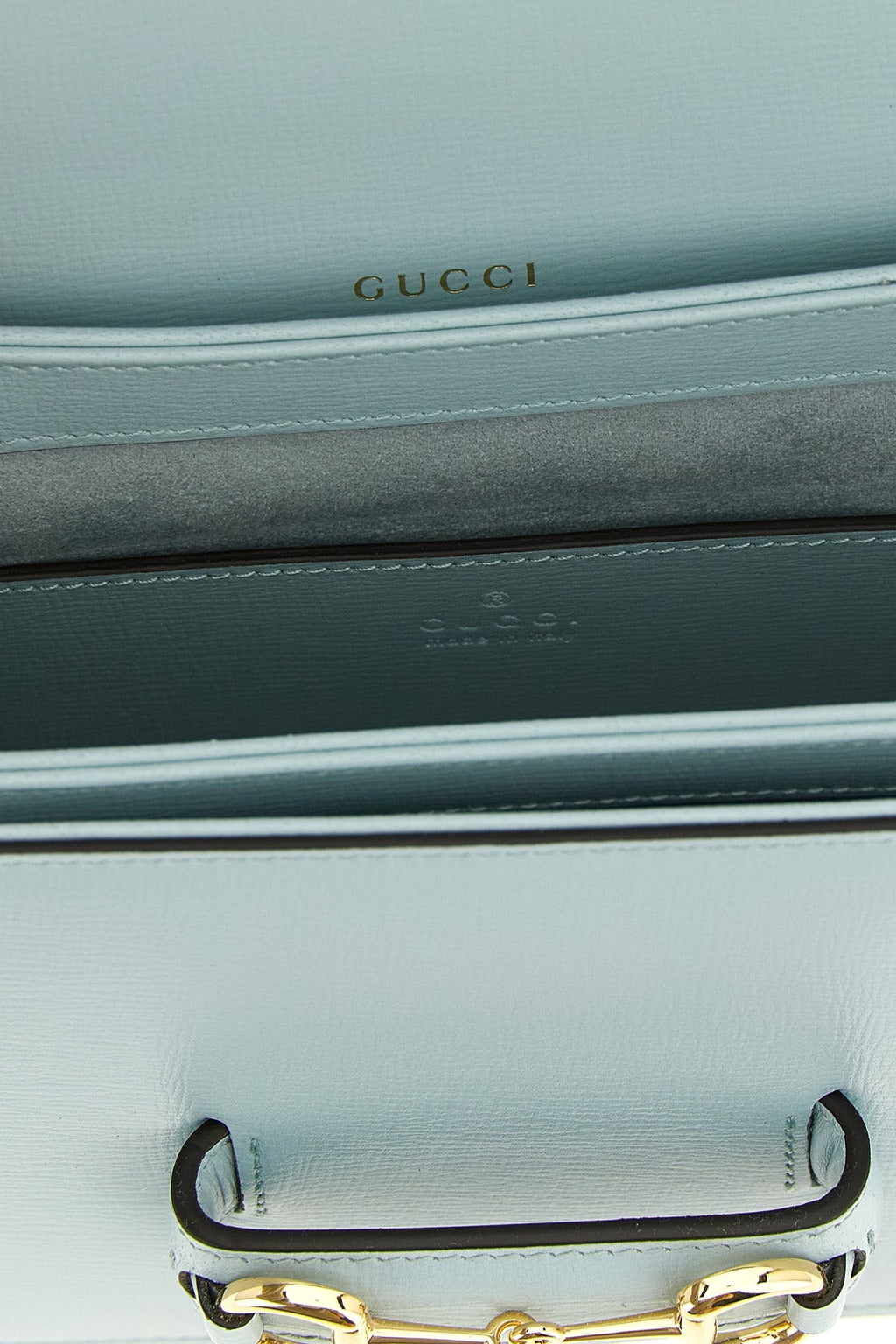 Gucci Shoulder Bag With Gold-Tone Horsebit