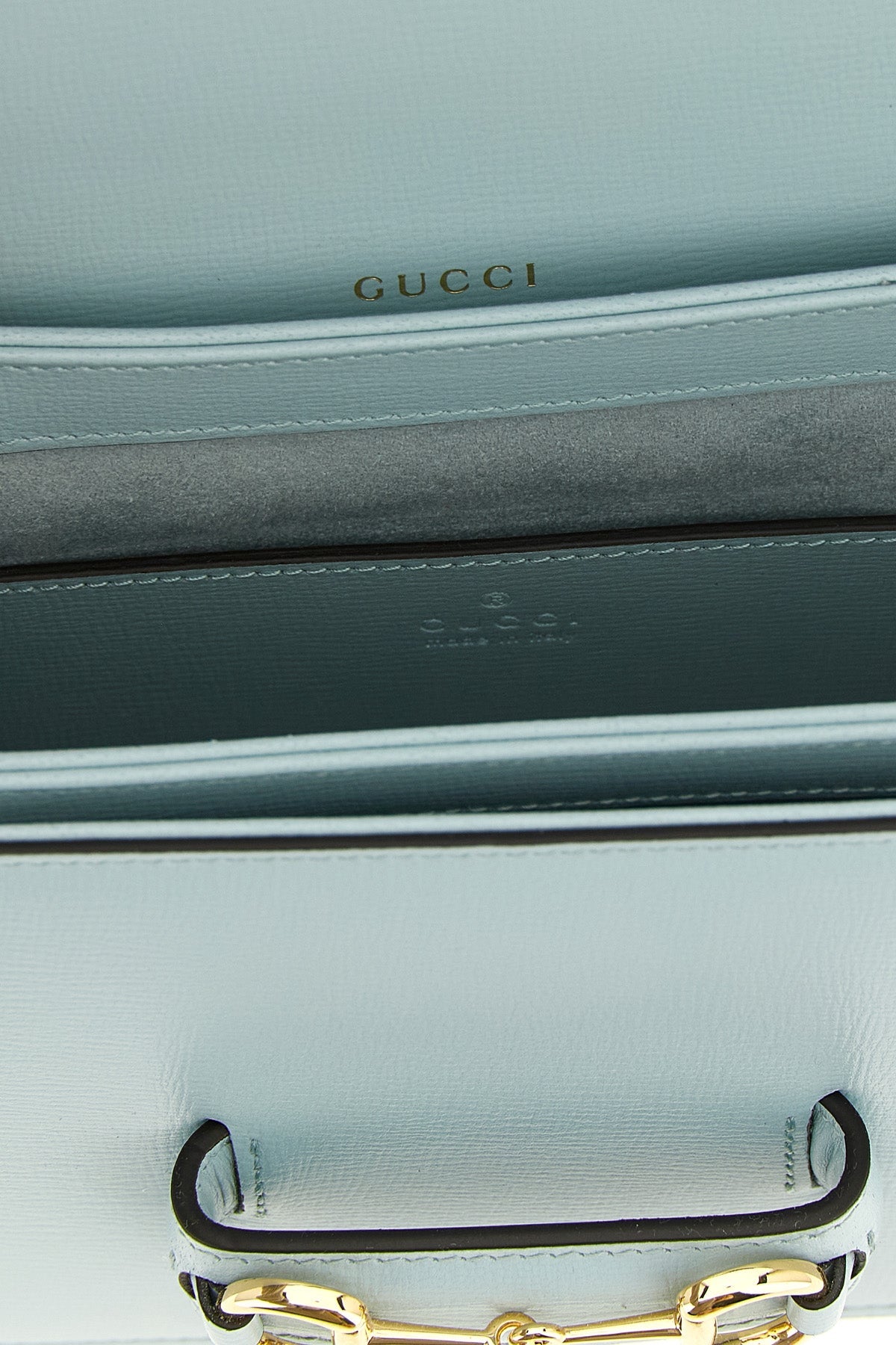 Gucci Shoulder Bag With Gold-Tone Horsebit