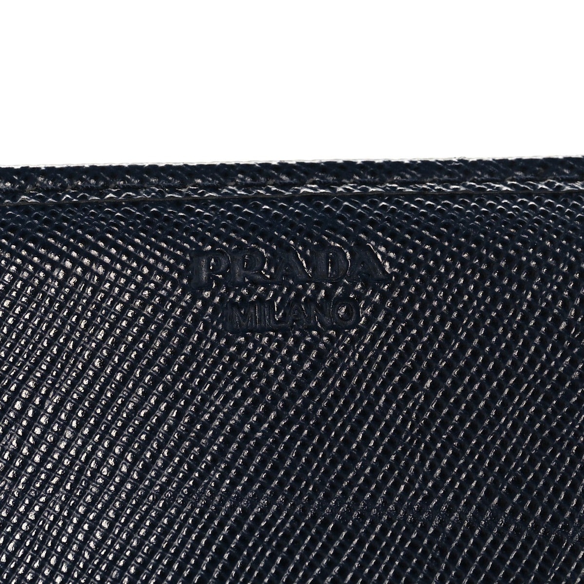 Saffiano Metal Continental Flap Travel Wallet Bluette