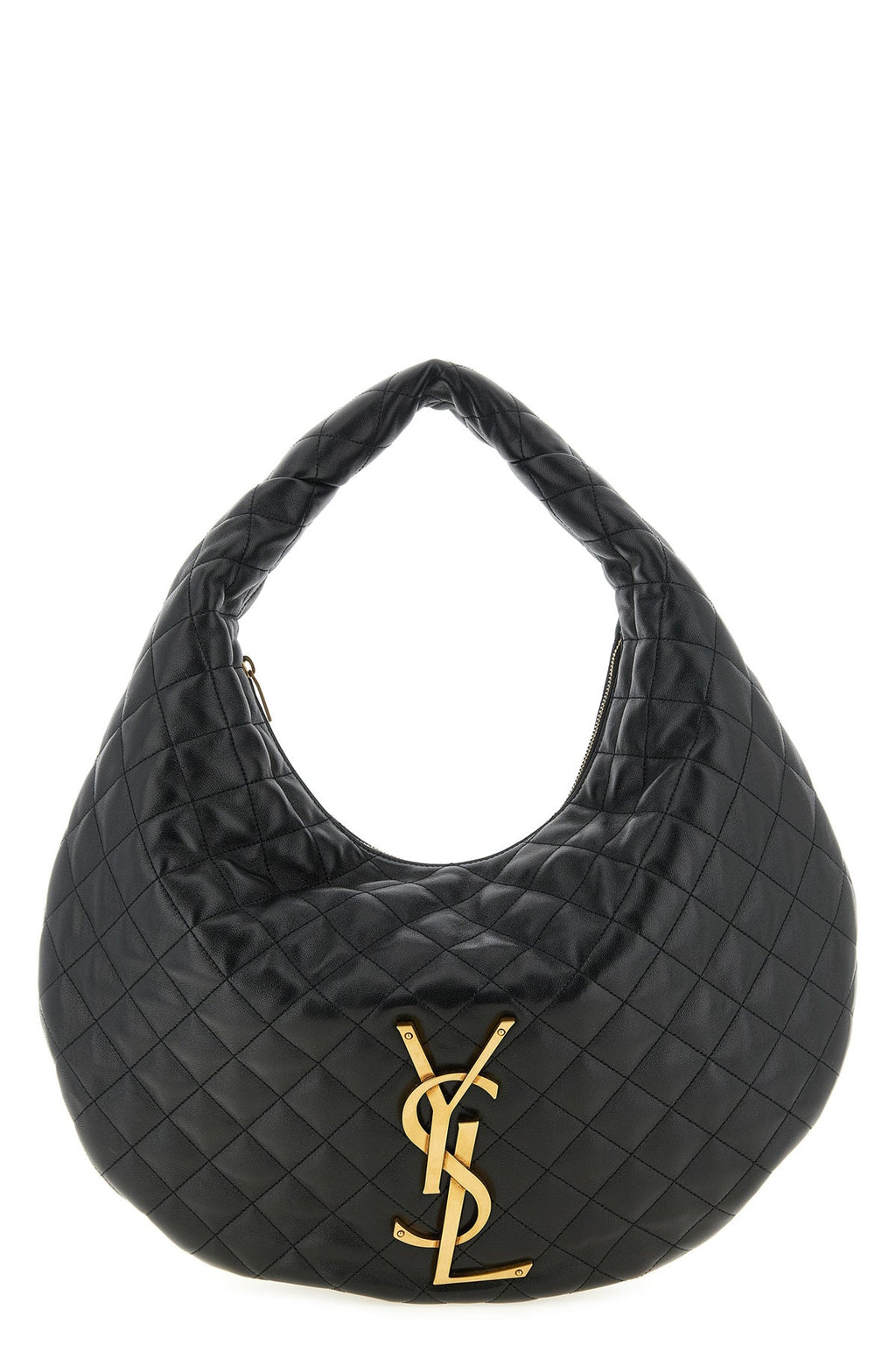 Saint Laurent Hobo Bag With Quilted Finish
