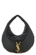 Saint Laurent Hobo Bag With Quilted Finish