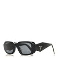 Acetate Symbole Sunglasses SPR 17W-F Black