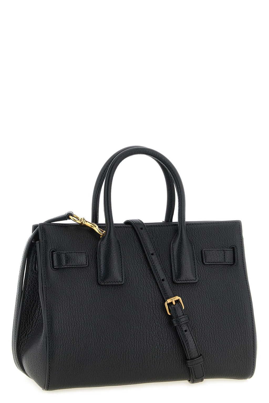Saint Laurent Handbag With Padlock Detail