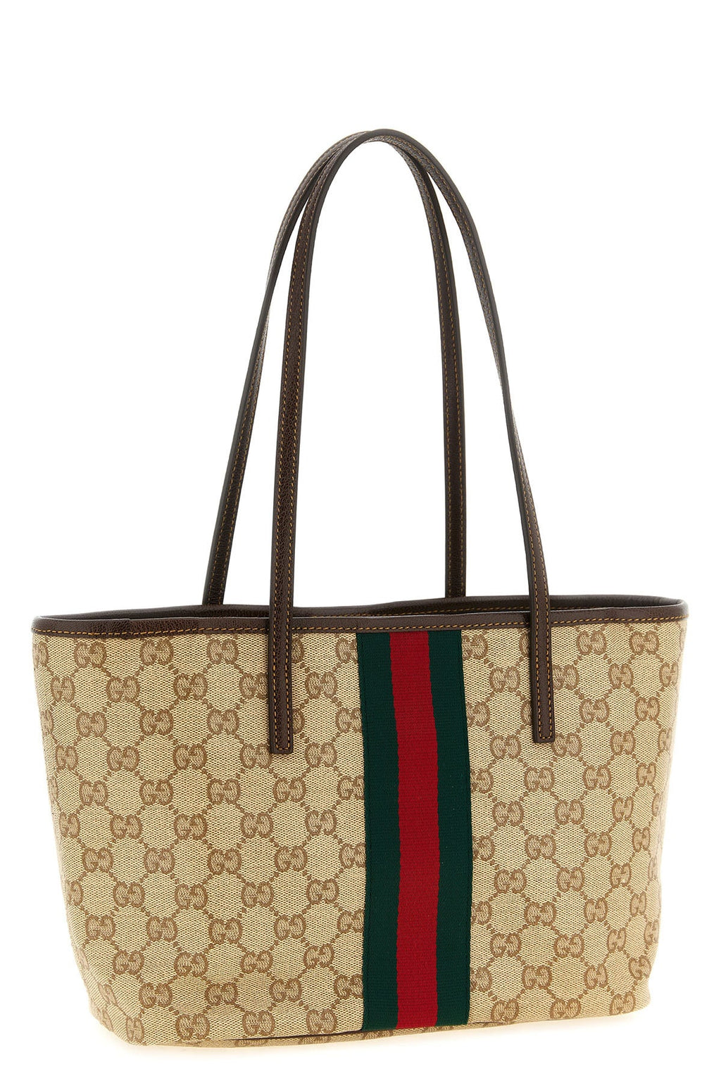 'Tribeca' Shoulder Bag with Web Stripe
