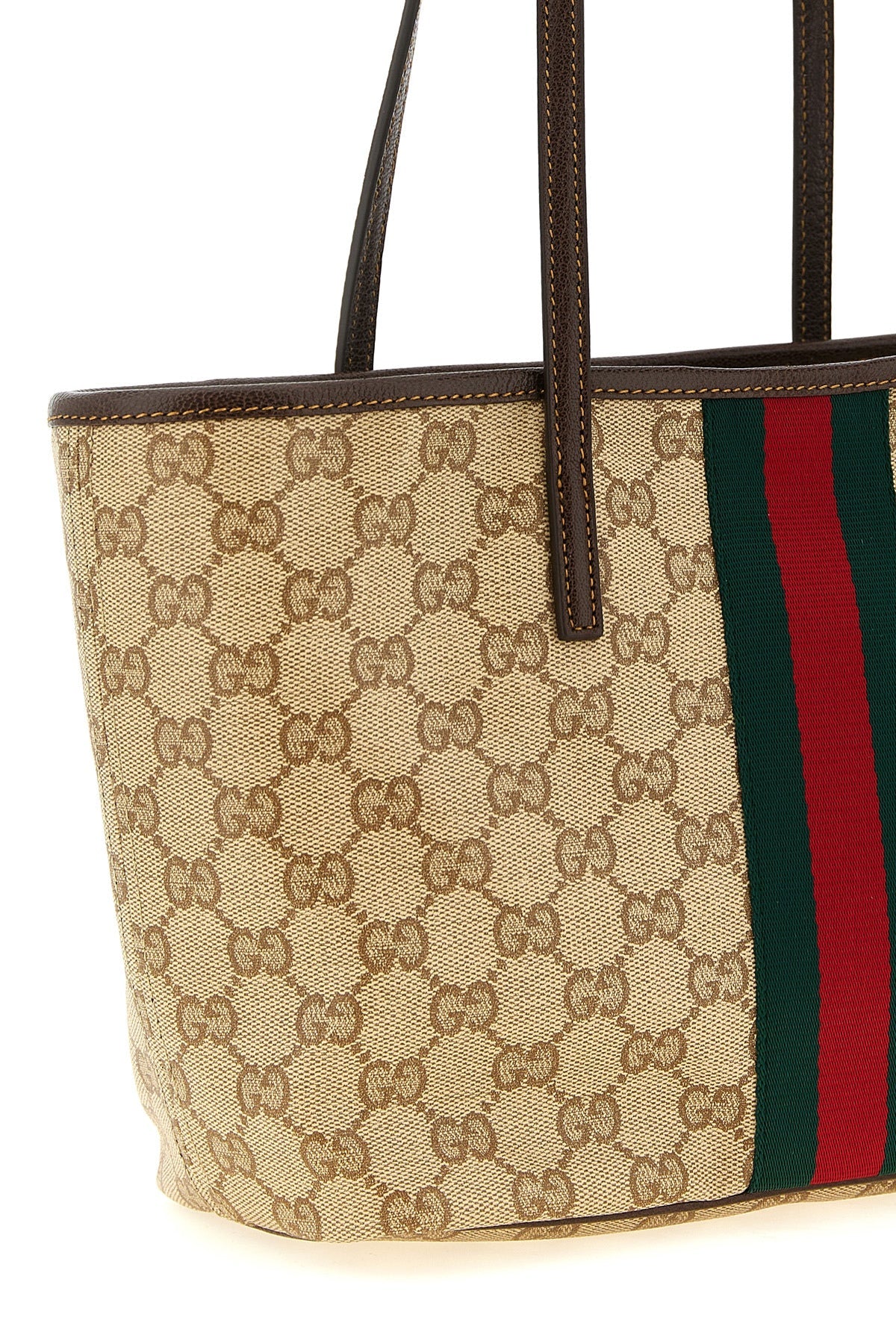 'Tribeca' Shoulder Bag with Web Stripe