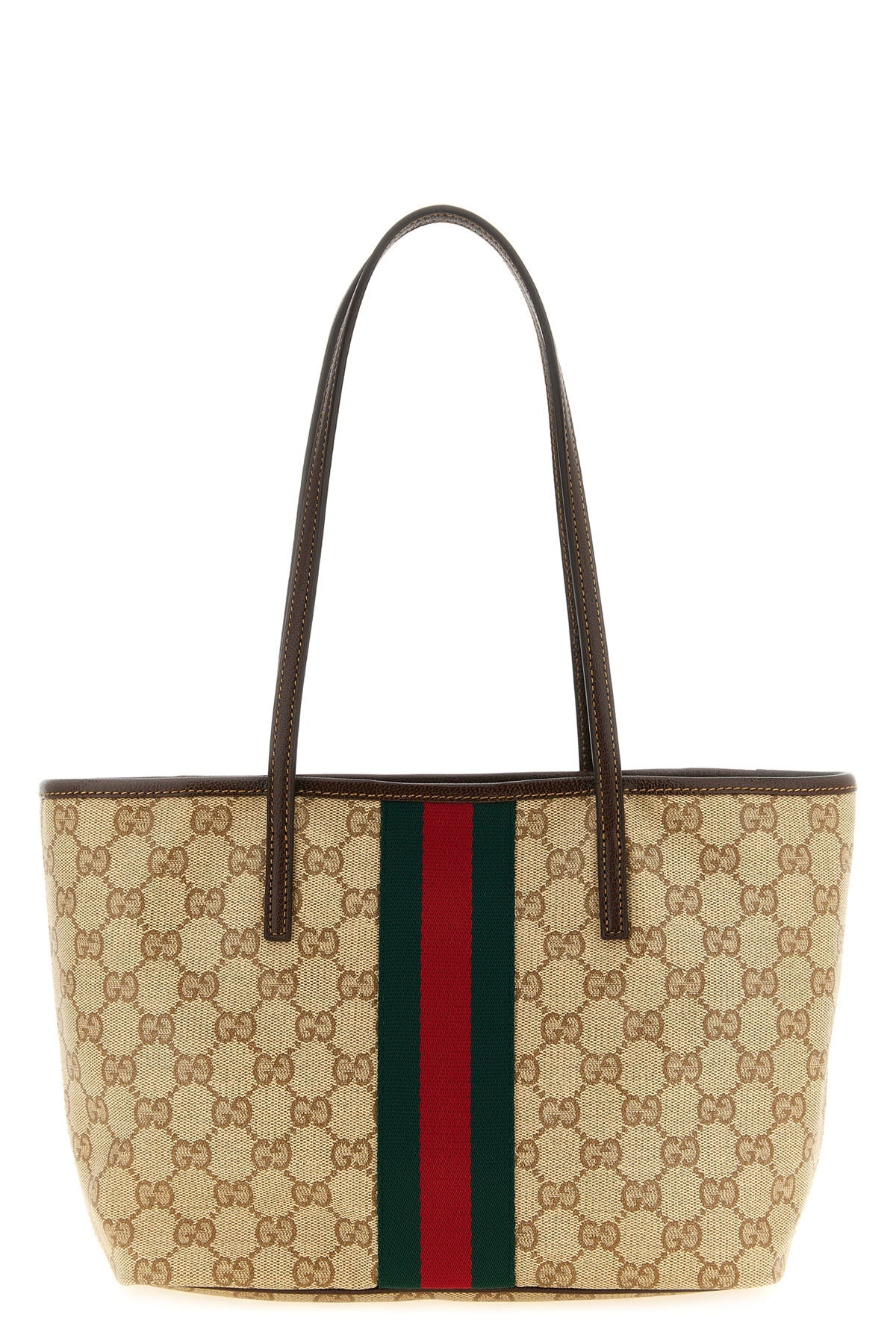 'Tribeca' Shoulder Bag with Web Stripe