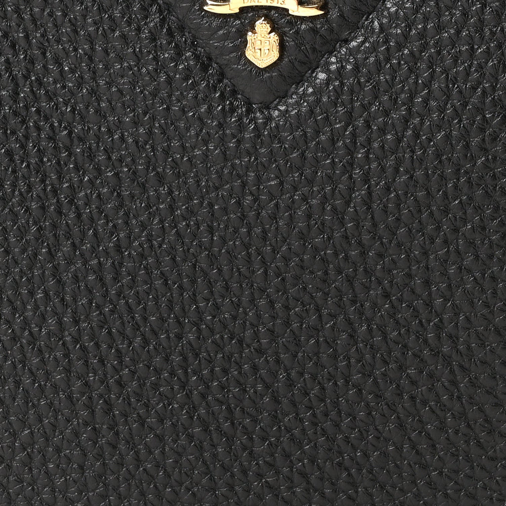 Vitello Daino Soft Mini Dynamique Tote Black