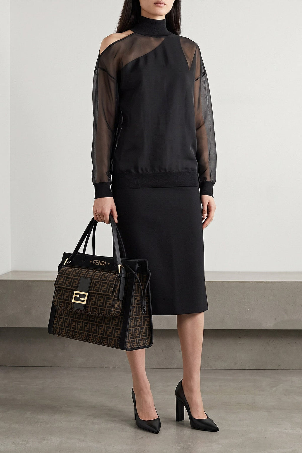 Large Fendi Magic Shopper Bag