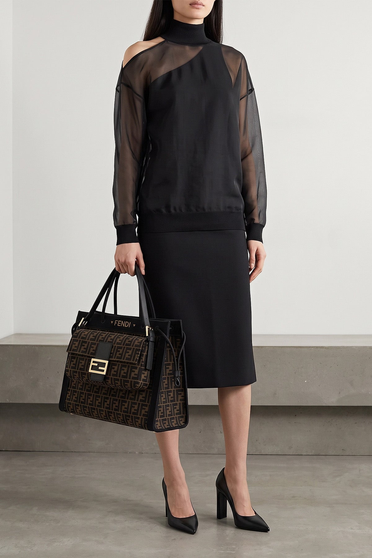 Large Fendi Magic Shopper Bag