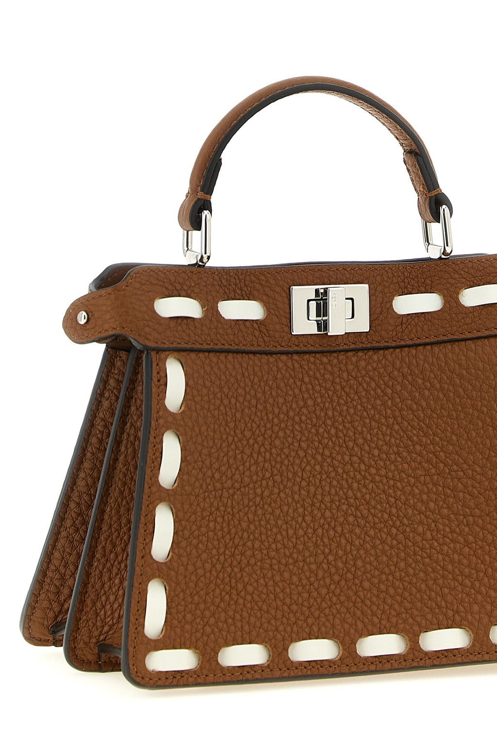 FENDI Handbag With Macro Stitching