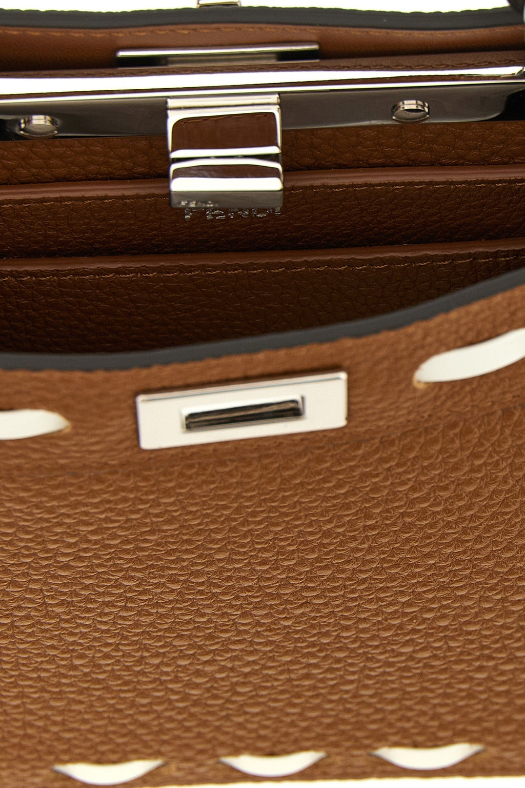 FENDI Handbag With Macro Stitching