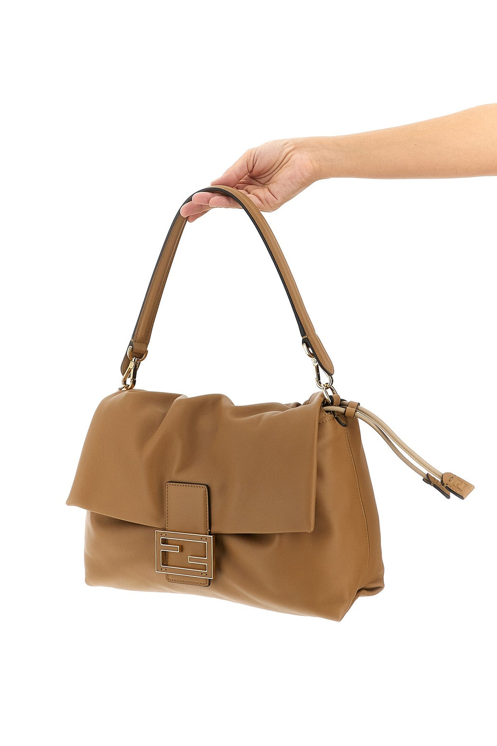Fendi Shoulder Bag with FF Plaque