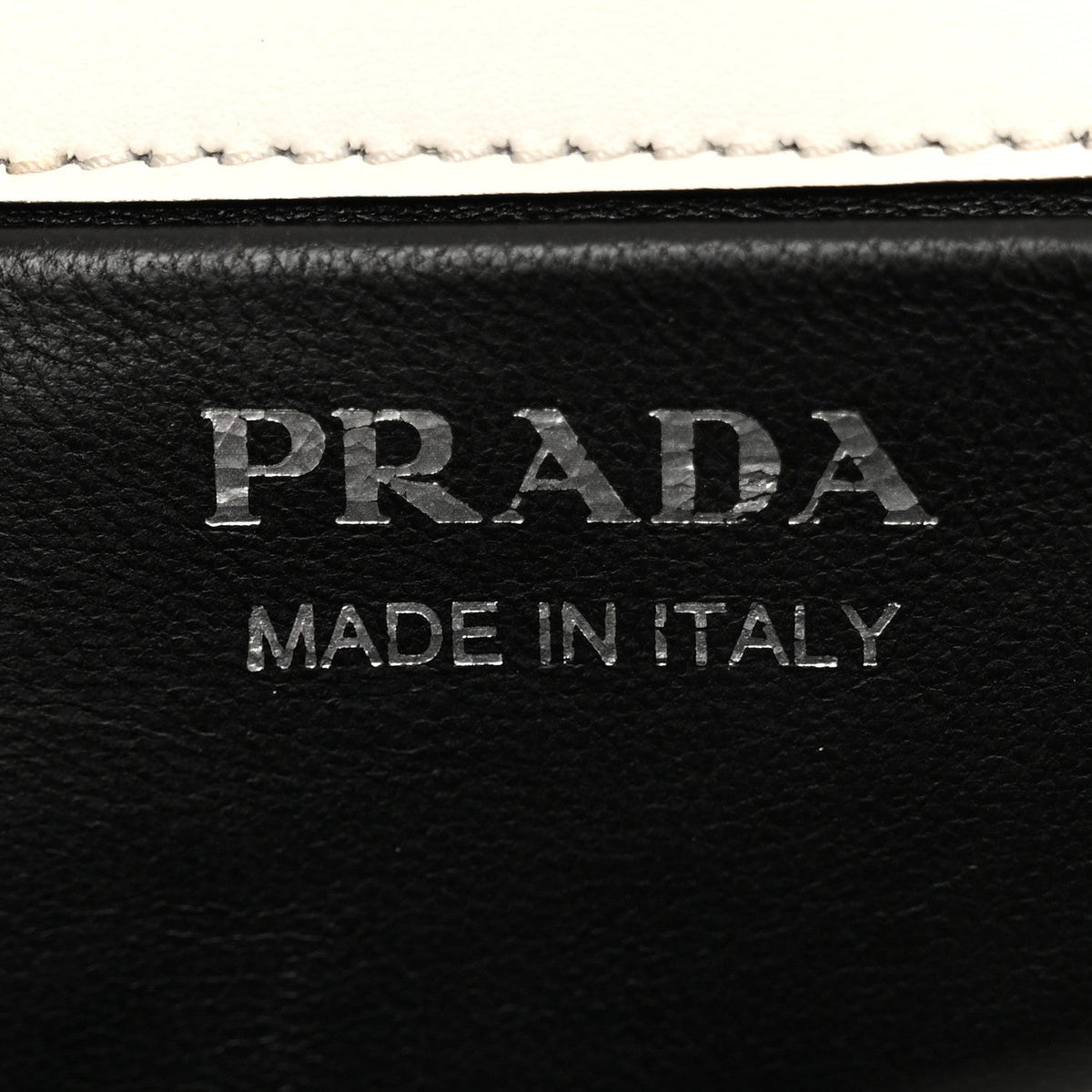 City Calfskin Saffiano Studded Elektra Clutch With Chain White