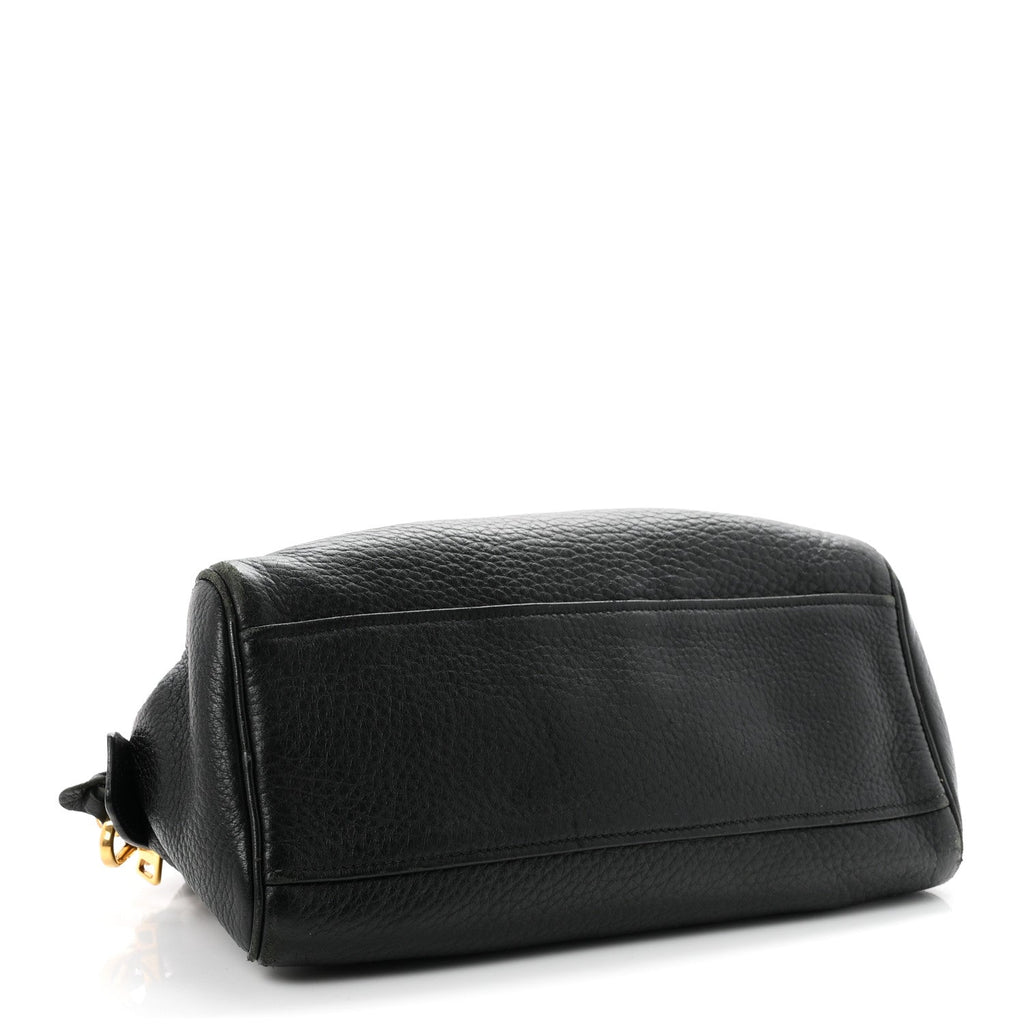 Cervo Deerskin Tote Black
