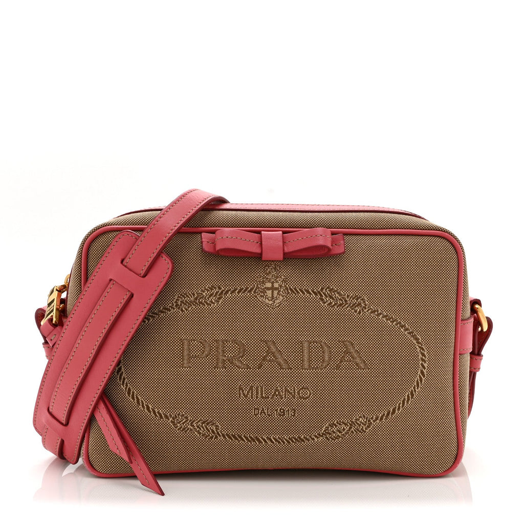 Jacquard Logo Camera Bag Corda Peonia
