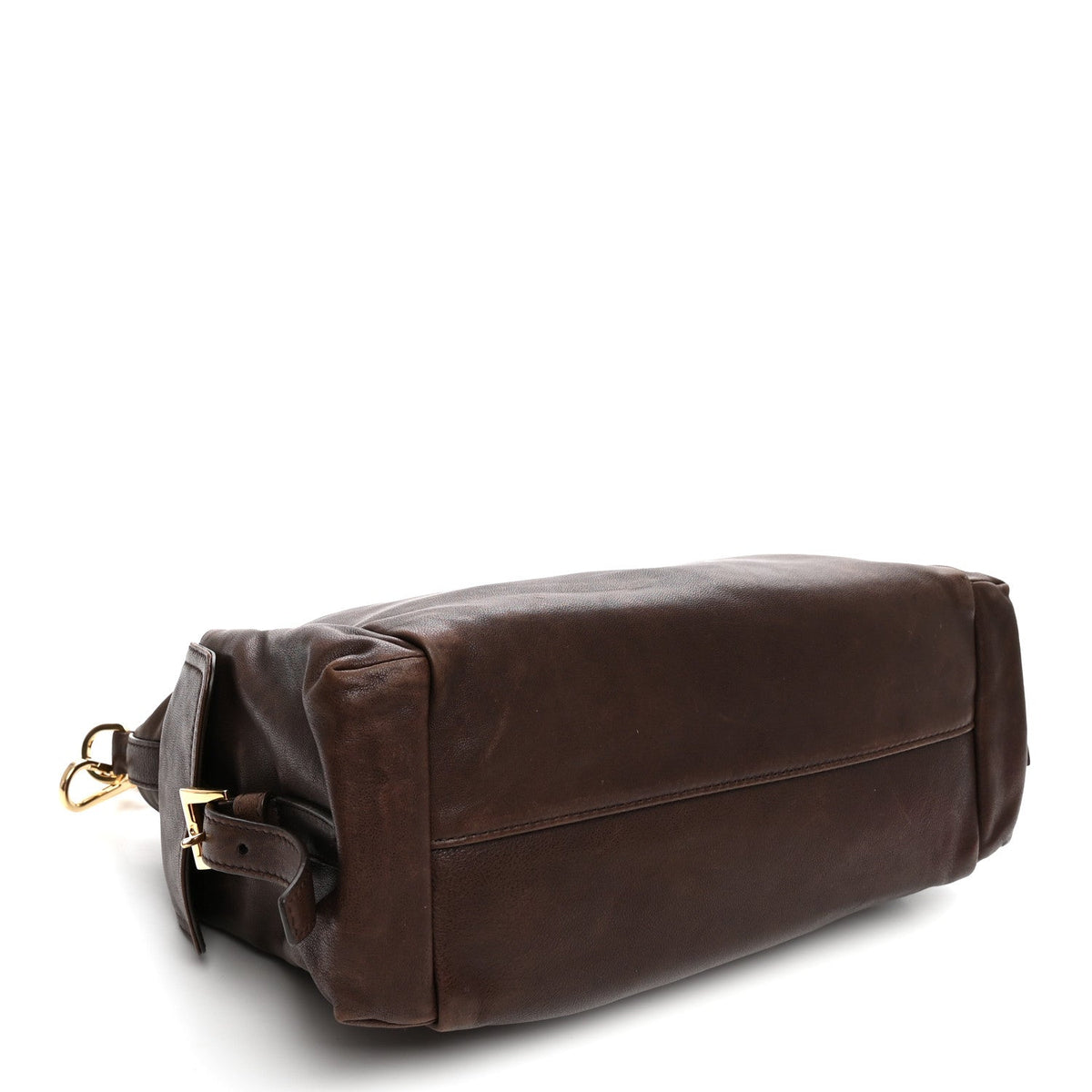 Nappa Large Explore Shoulder Bag Sienna