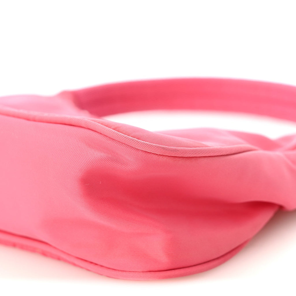 Tessuto Nylon Sport Mini Shoulder Bag Pink