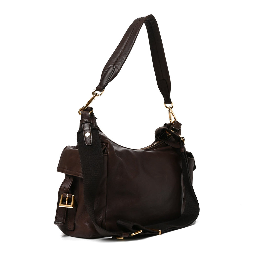 Nappa Explore Shoulder Bag Coffee