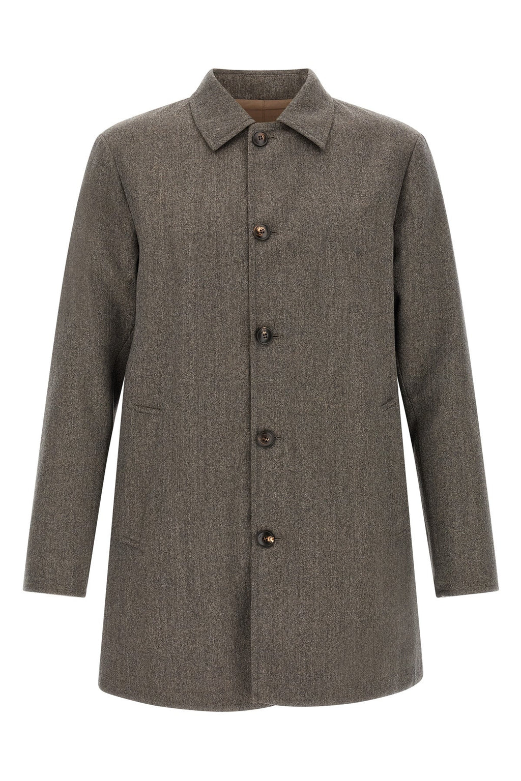 Pal Zileri Reversible Pure Wool Mac
