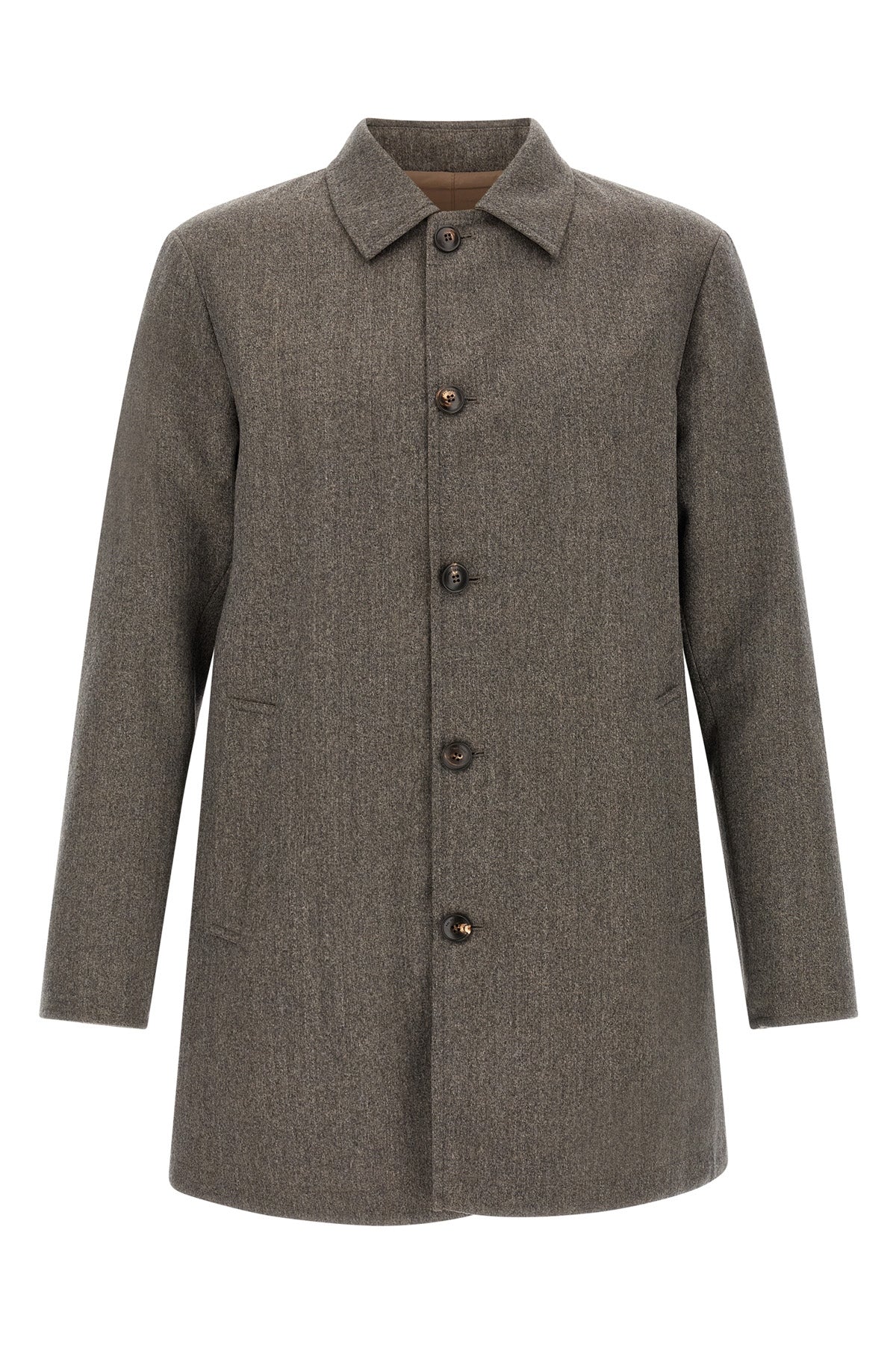 Pal Zileri Reversible Pure Wool Mac