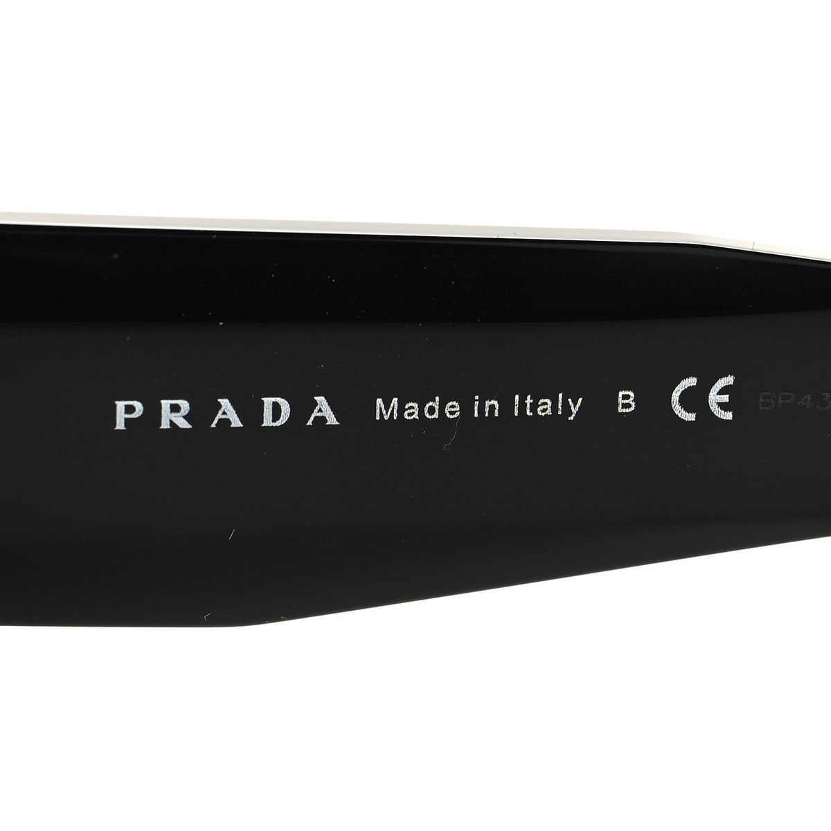 Acetate Symbole Sunglasses SPR 06Y Black