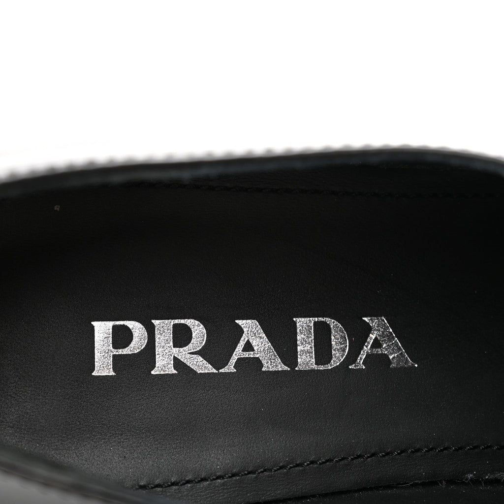 Spazzolato Metal Triangle 50mm Loafers 38 Black